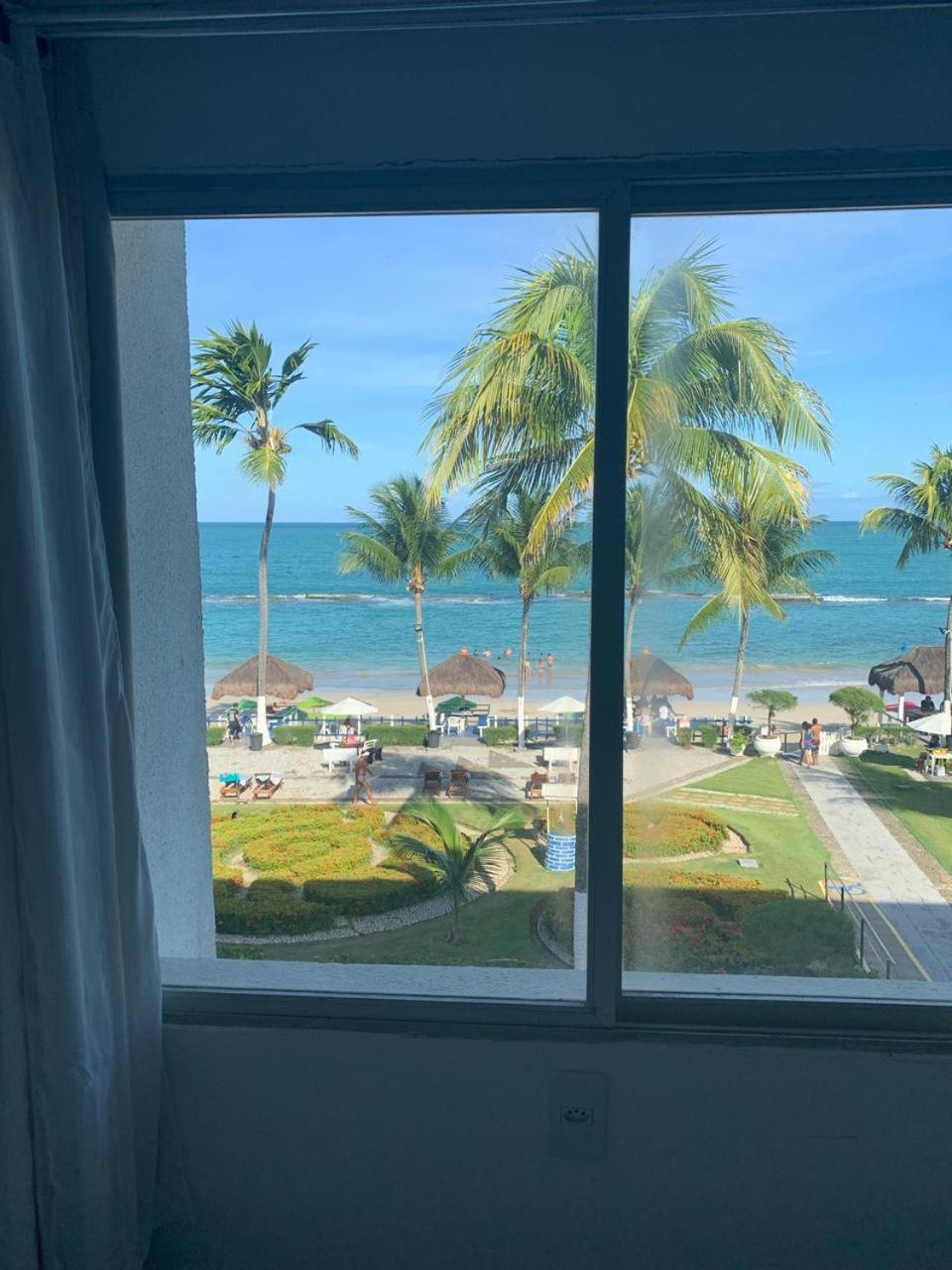 Flats Vista Mar E Frente Mar Na プライア・ドス・カルネイロス エクステリア 写真